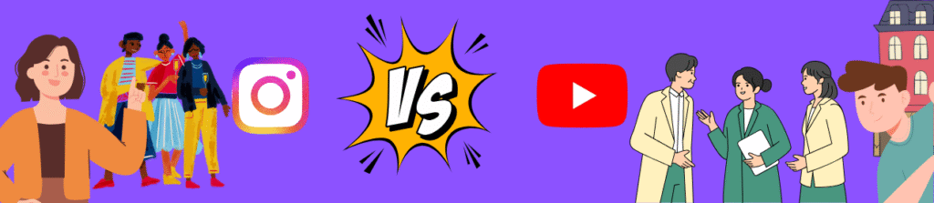 youtube vs instagram